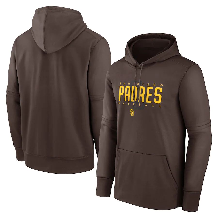 Men 2023 MLB San Diego Padres brown Sweatshirt style 1->san diego padres->MLB Jersey